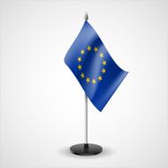 Table flag of European Union