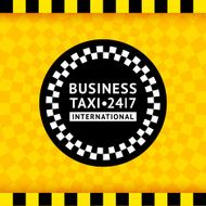 Taxi symbol with checkered background - 19