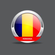 Romania Flag Vector Icon