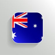 Vector Button - Australia Flag Icon
