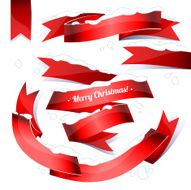 Red Glossy Ribbon