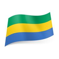 State flag of Gabon