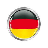 National Flag of germany button
