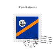 Bophuthatswana Flag Postage Stamp