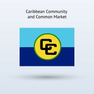 Caribbean Community and Common Market Flag