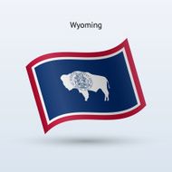 State of Wyoming Flag N3