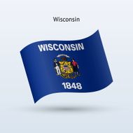 State of Wisconsin Flag N2