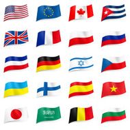 Set of world flags icons N2