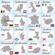 Europe countries Collection II