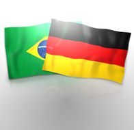 Brazil Soccer Creative Abstract Design N5