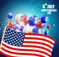 Independence Day Poster Vector Illustration N5