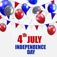 Independence Day Poster Vector Illustration N12