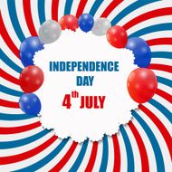 Independence Day Poster Vector Illustration N14