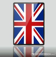 United Kingdom flag vector illustration N3
