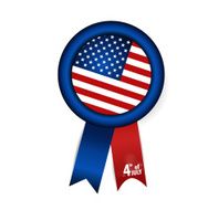 American Flag for Independence Day Vector illustration N13