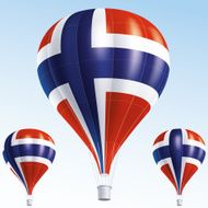 Norway hot balloon