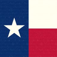 Texas Flag Close up