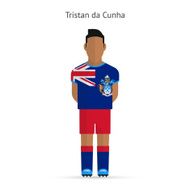 Tristan da Cunha football player Soccer uniform