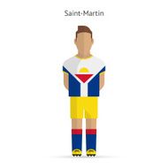 Saint-Martin football player Soccer uniform