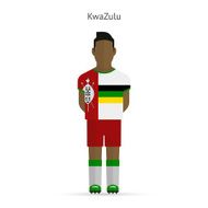 KwaZulu football player Soccer uniform