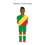 Republic of Congo football player Soccer uniform