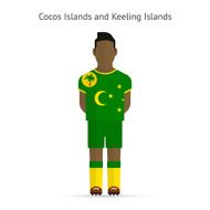 Cocos and Keeling Islands football player Soccer uniform