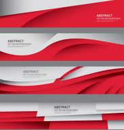 Abstract Polish Flag Poland Background Art (Vector Art)