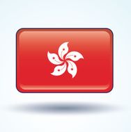 flag of Hong Kong vector illustration N7