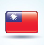 Flag of Taiwan vector illustration N11