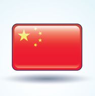 Flag of China vector illustration N8