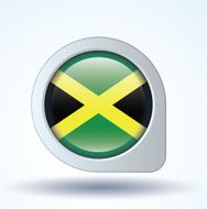 Flag of Jamaica vector illustration N11
