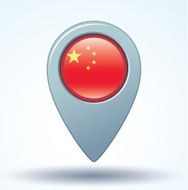 Flag of China vector illustration N9