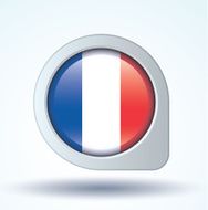 Flag of France vector illustration N10