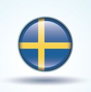 Flag of Sweden vector illustration N10