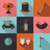 Golf Icons N18