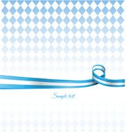 bavarian ribbon flag on background N2