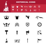 historical icon vector N3
