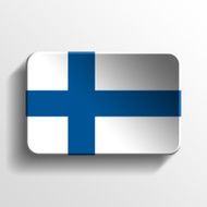 Finland 3D button