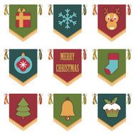 christmas pennants