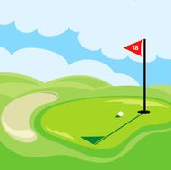 18th hole