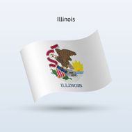 State of Illinois Flag N3