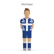 Martinique football player Soccer uniform