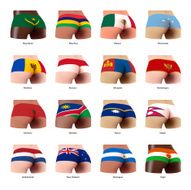 buttock with flag N7
