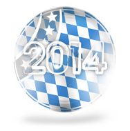 Bavaria Oktoberfest Icon Button Design