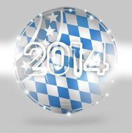Bavaria Oktoberfest Icon Button Design N2