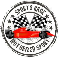 sports race label