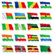 Waving Flag Collection - Africa