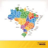 map of Brazil N5