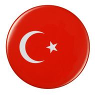 Badge - Turkey flag