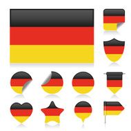 Germany flag set N2